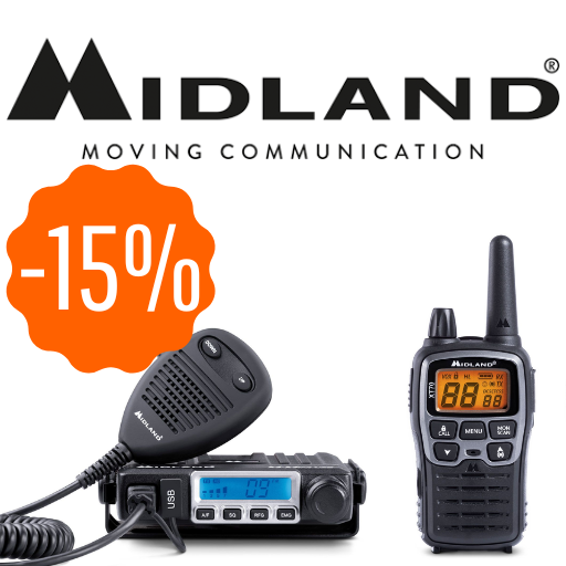 Sconto 15% sul catalogo Midland