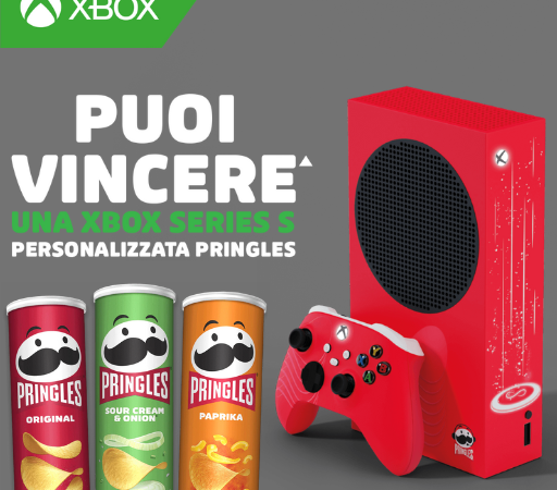 Con Pringles puoi vincere una Xbox Serie S