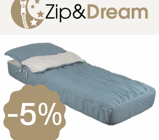 5% di SCONTO sui prontoletto Zip&Dream