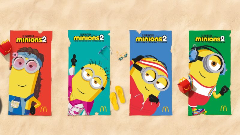 Telo Mare Minions2 a soli 2,30€ da McDonald’s