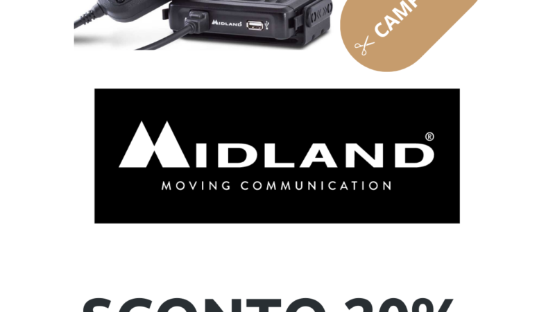 Dal 10 al 24 settembre sconto 20% Midland