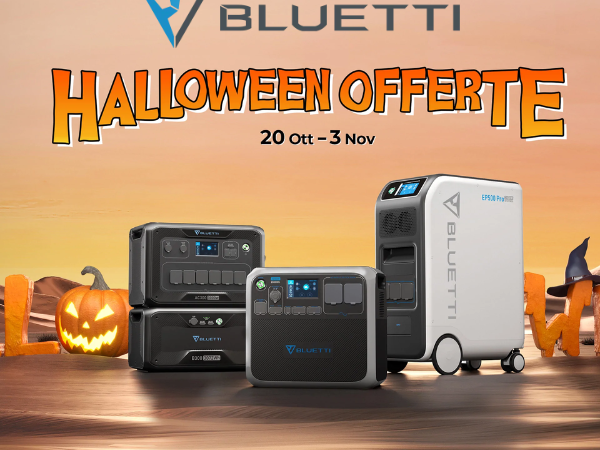 Halloween offerte Bluetti dal 20 ottobre al 3 novembre