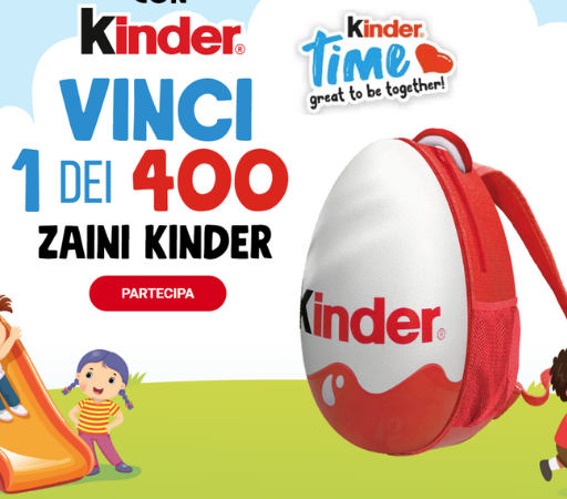 Vinci 1 dei 400 zaini Kinder