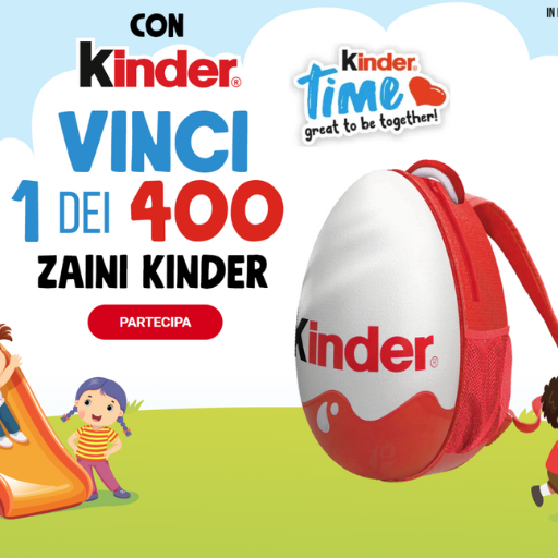 Vinci 1 dei 400 zaini Kinder