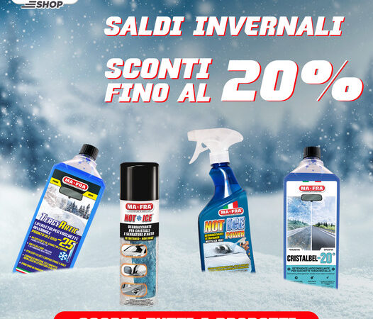 Sconti fino al 20% su MaFra Shop