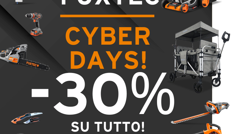 Fuxtec Cyberweek -30%