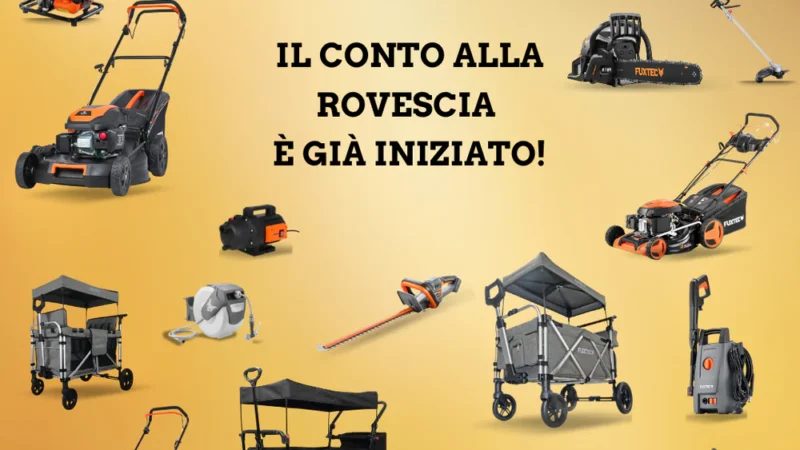 Un’offerta esplosiva: 25% SCONTO Fuxtec